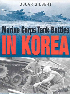 cover image of Marine Corps Tank Battles in Korea